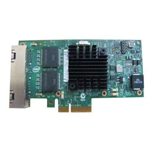 Intel I350 QP - Adaptateur réseau - PCIe - Gigabit Ethernet x 4 - pour PowerEdge C6220, R220, R320, R420, R820, R920, T130, T320, T330, T420; PowerVault NX400