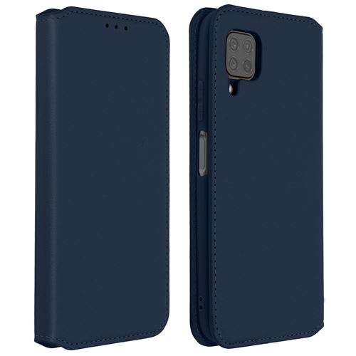 Avizar Housse pour Huawei P40 Lite Portefeuille Fonction Support Bleu
