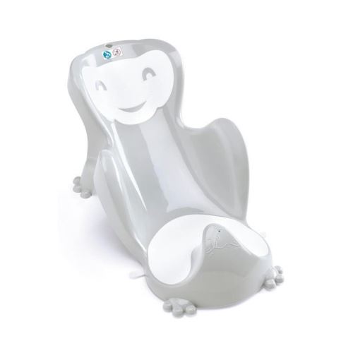 THERMOBABY Transat de Bain BabycoonGris Agate Soft Blanc