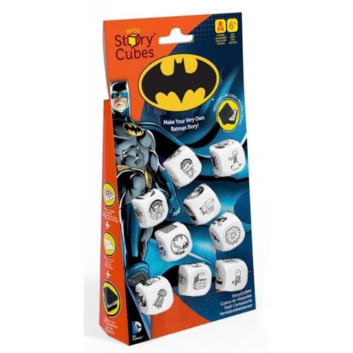 The Creativity Hub Or Jeu De Dés - Rory's Story Cubes - Batman - Story Cubes - Enfant - Mixte