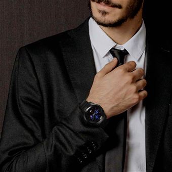 MyKronoz ZeTime Elite 44 mm Schwarz geburstet intelligente Uhr mit Gliederarmband Metall schwarz Anzeige 3.1 cm 1.22 Bluetooth 90 g Black Friday Smartwatch Einkauf Preis fnac Schweiz