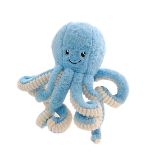 Peluche mignon poulpe doux animaux marins cadeaux d'anniversaire 60cm - Bleu