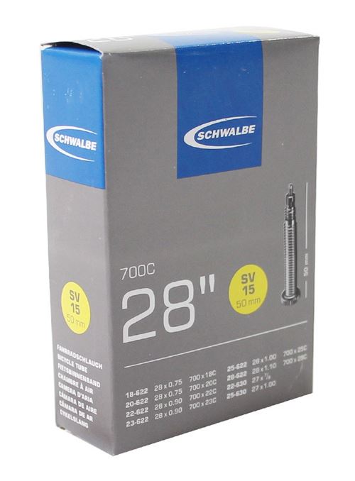 Schwalbe Schlauch Nr. 15 für 28 Zoll | Fahrradschläuche