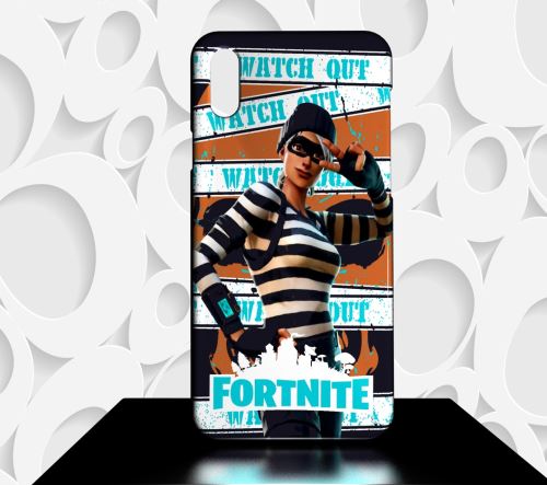 Coque compatible pour Samsung Galaxy A10 Fortnite Battle Royale 012