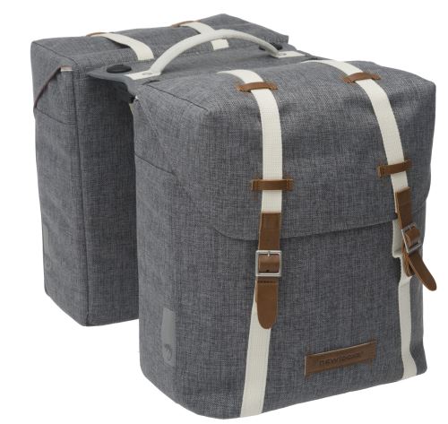 NEW LOOXS sacoche double Mondi Double Racktime25 litres gris