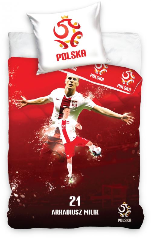 Carbotex Housse de couette Pologne - Milik 160 x 200 cm