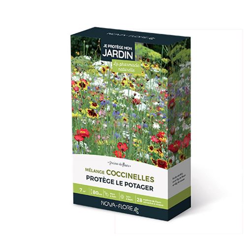 Prairies fleuries : j'attire les coccinelles 7 m2