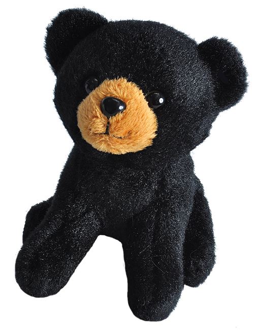 Peluche ours store noir
