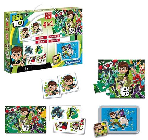 Ben 10 Edukit 4 jeux en 1 - 37x26