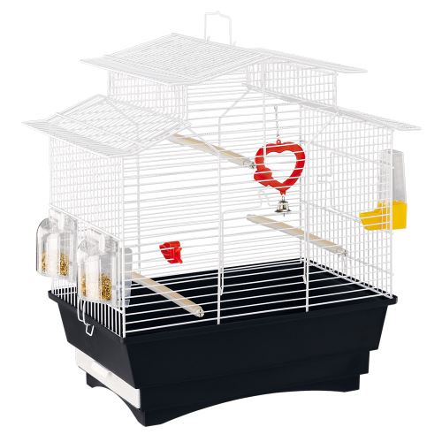 Comparer les prix de Cages pour canaris perruches oiseaux exotiques Ferplast PAGODA Blanc