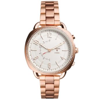 Montre connectée FOSSIL Q en Acier Rose - Montre Femme - Achat \u0026 prix | fnac