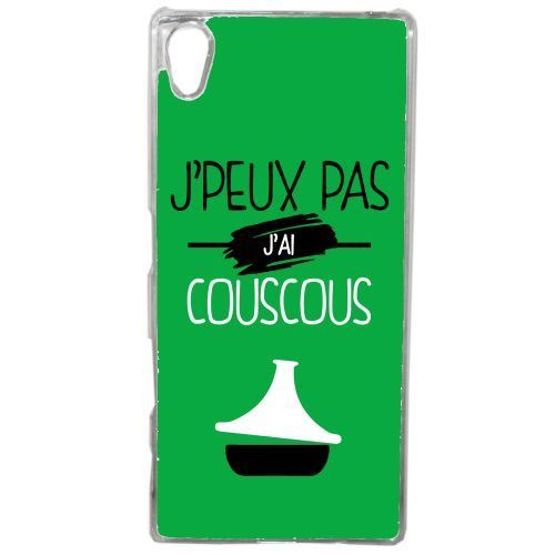 Coque j peux pas j ai couscous 11 compatible sony xperia z4 transparent
