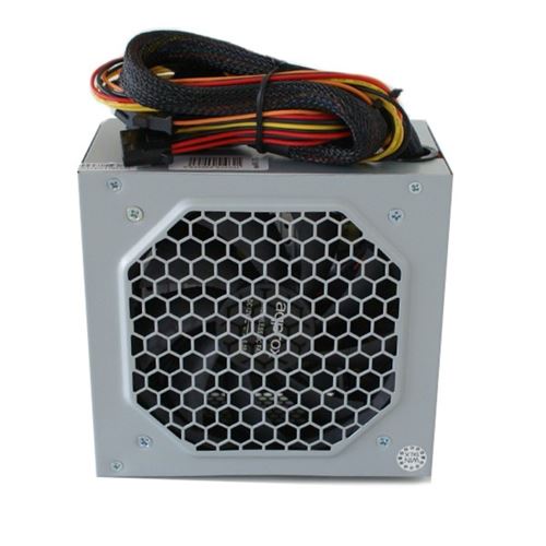 Approx Bloc d'alimentation 500 W PFC Passif ATX 12 V 2,31 12 cm Nickel APP500LITEN02 Droit pour réparations