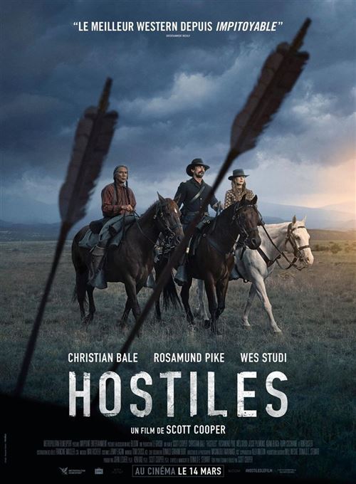 Hostiles - AFFICHE CINEMA ORIGINALE