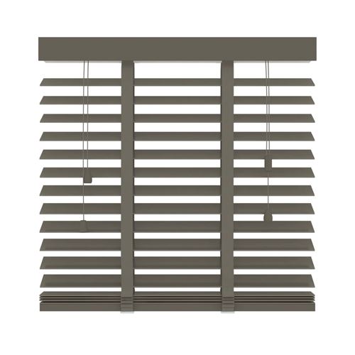 Decosol Store horizontal Bois 50 mm 160x180 cm Taupe