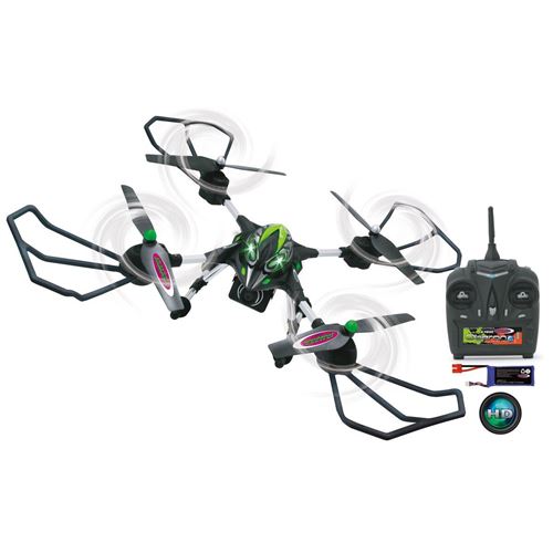Jamara quadrocoptère OberonAltitude 2,4 GHz 65 cm noir/vert