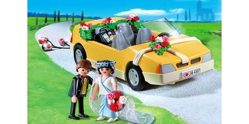 Voiture de mariage Playmobil