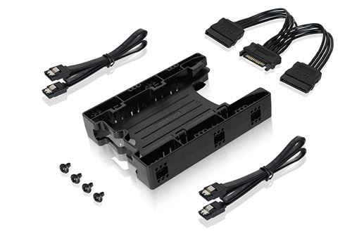 ICY DOCK EZ-Fit Lite MB290SP-B 2 x 2.5 to 3.5 Drive Bay SATA/IDE SSD/HDD Kit de montage / Bracket / Adaptateur