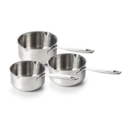 Non Communiqué Inox Série De 3 Casseroles Maestro 16-18-20 Cm - Beka - Argent - Image 1