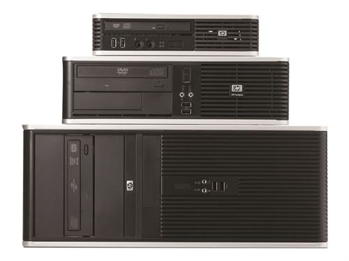 HP Compaq Business Desktop dc7900 - SFF Core 2 Duo E8400 - vPro - RAM 2 Go - HDD 160 Go - DVD SuperMulti - GMA 4500 - Gigabit Ethernet - Vista Profess