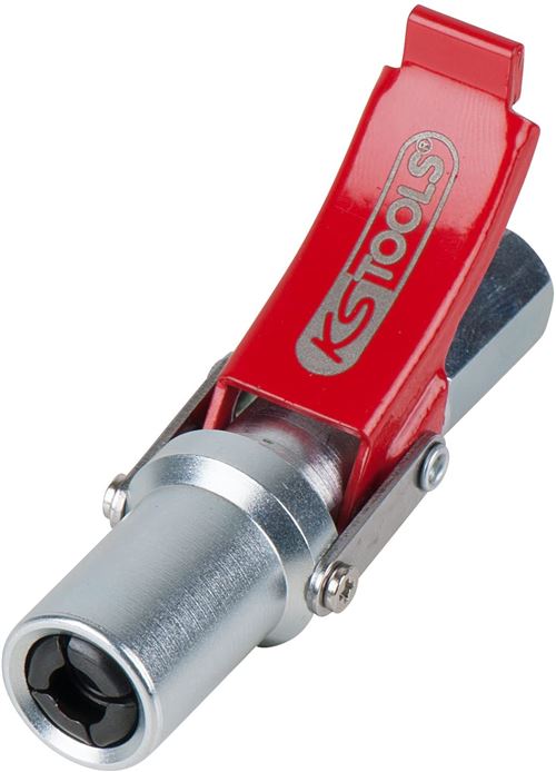 KS Tools – 980.1108 – Raccord rapide Quick-Lock – Pour pistolet graisseur – M10 x 1,0