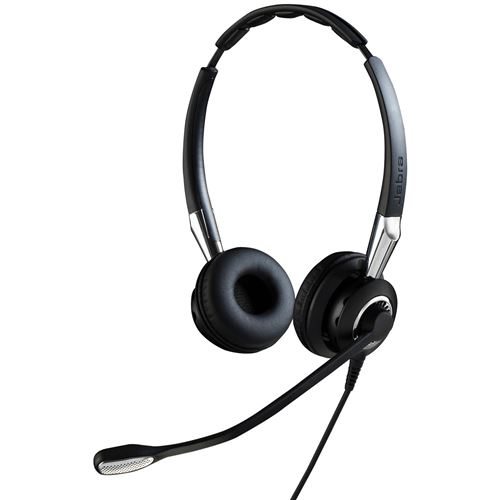 Jabra BIZ 2400 II QD Duo NC Wideband Balanced - Micro-casque - sur-oreille - filaire