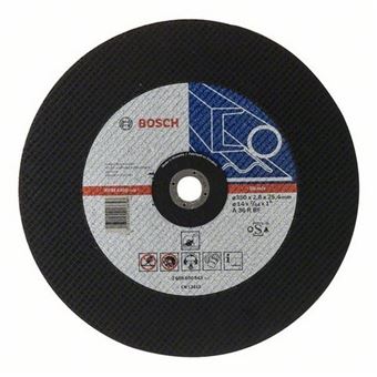 Disque EXPERT à tronçonner BOSCH à moyeu plat Spécial métaux 350X2.8X25.4 MM - 2608600543 - 1