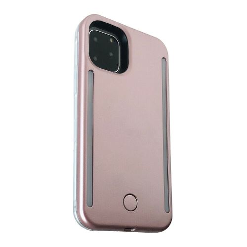 Générique Vshop® Etui Led, Illuminateur Selfie Rechargeable De La Marque Vshop Compatible Avec iPhone 11- Rose Doré