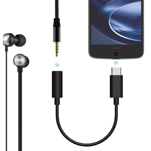 Adaptateur Jack USB C, 2 en 1 USB Type C vers 3.5mm Aux Audio Adaptateur de  Prise Casque Câble de Charge pour Huawei Xiaomi -Noir
