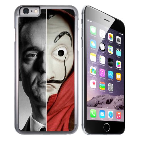 Coque pour iPhone 7 PLUS casa de papel berlin masque split