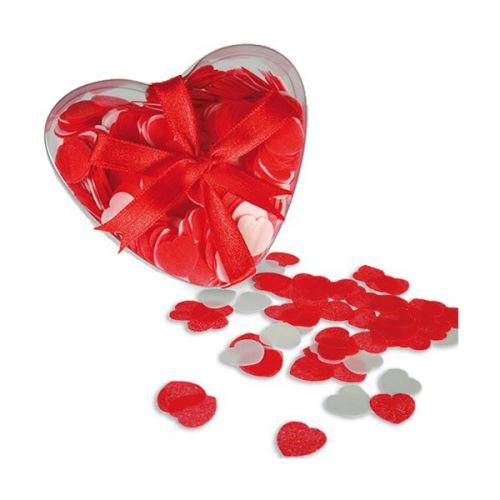 Confetti pour Bain en forme de coeurs - Cadeau romantique