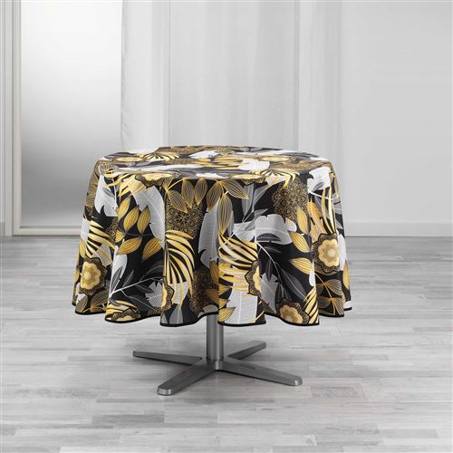 nappe ronde (0) 180 cm polyester imprime hannae