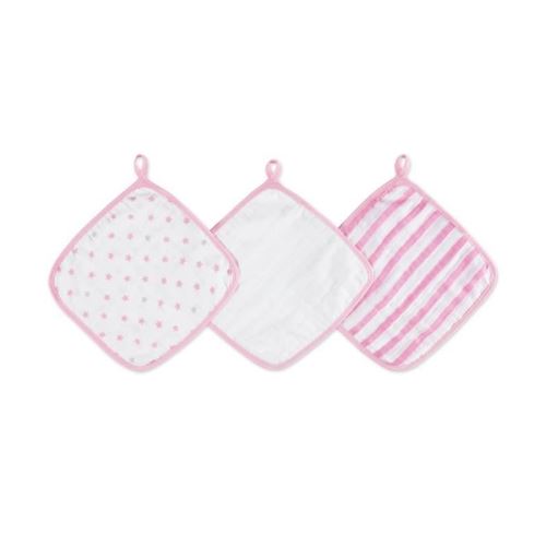 ADEN Débarbouillettes pour la Toilette Darling - Pack de 3