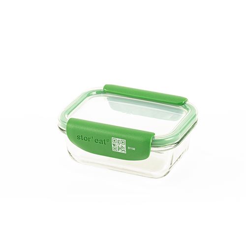 Mastrad - Boîte De Conservation Intelligente - Stor'eat - 370ml - Vert