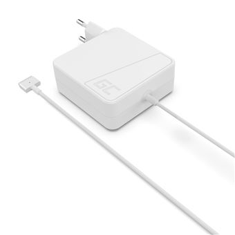Chargeur MacBook Air 45W MagSafe 2 - Compatible Modèles 2012 à 2017 - Embout En T Magnétique - LED De Charge - 6