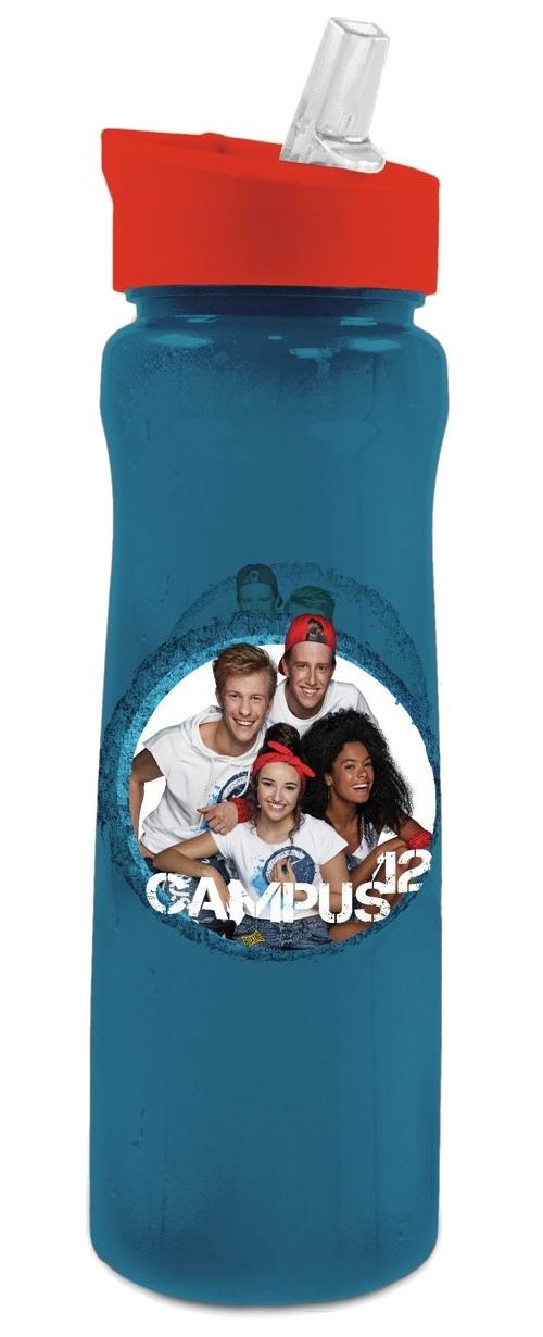 Studio 100 gourde Campus 12 bleu 0,5 litres