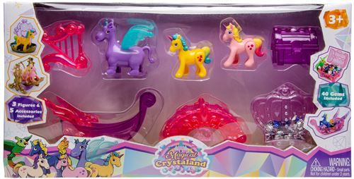 LG-Imports set de jeu Magical Crystaland 48 pièces