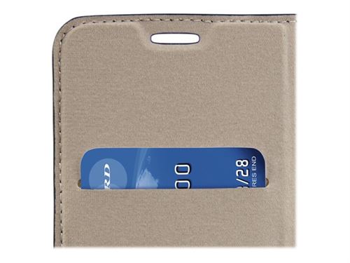 Hama Booklet Guard Case - Essential - flip cover voor mobiele telefoon - namaakleer - blauw - voor Samsung Galaxy S8+