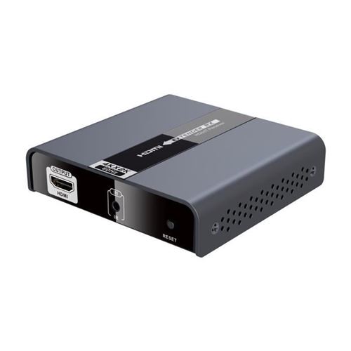 Techly IDATA EXTIP-393R, Récepteur AV, 3840 x 2160 pixels, Cat5,Cat5e,Cat6, 120 m, 60 Hz, Stéréo