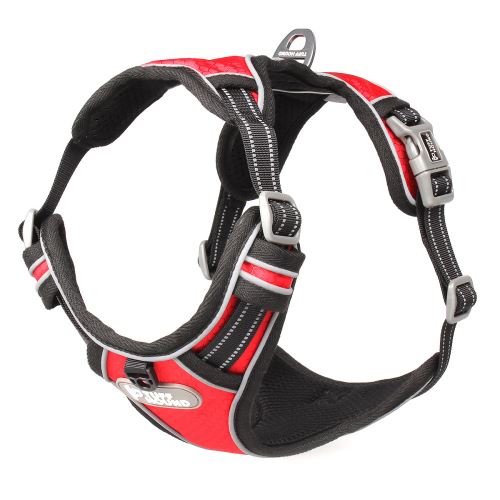 Comparer les prix de Harnais TUFFHOUND K9 pour chien - Rouge (Taille: XL)