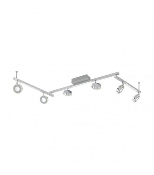 Spot CARDILLIO 6 ampoules aluminium