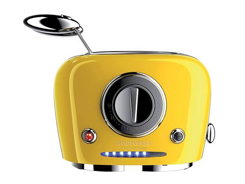 Viceversa 2135065 Tix Sandwich Grille-pain Jaune