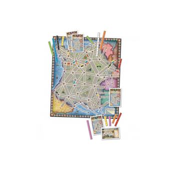 Jeu de stratégie Asmodée Aventuriers du rail (les) France/Old West