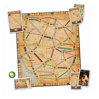 Jeu de stratégie Asmodée Aventuriers du rail (les) France/Old West