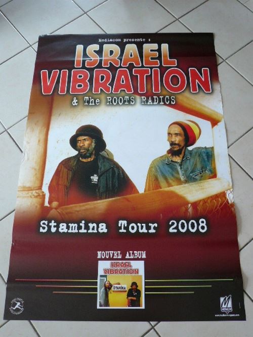 ISRAEL VIBRATION - 80x120 cm - AFFICHE / POSTER