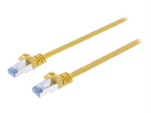 Valueline VLCP85320Y30 Câble réseau Cat6a S / ftp Rj45 (8/8) Mâle - Rj45 (8/8) Mâle 3,00 M Jaune