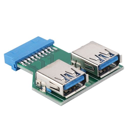 Lecteur de Carte Convertisseur d'adaptateur 20 broches de connecteur de carte mère USB3.0