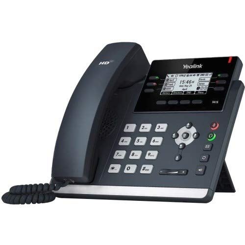 Yealink T41S Téléphone de Bureau Professionnel sans PowerSupply (T41S-Skype4B)