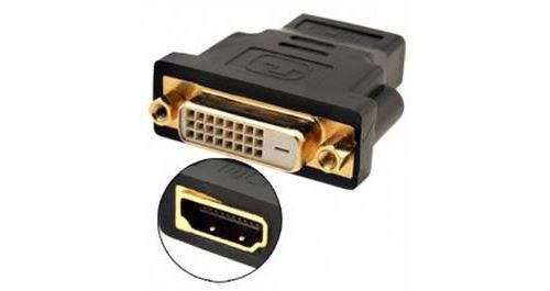 Techly dvi-d - hdmi f f dvi-d hdmi noir adaptateur et connecteur de câbles (iadap hdmi-644) iadap-hdmi-644