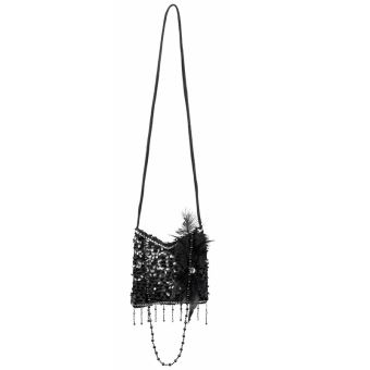 sac à main flapper 25 cm - boland 36000 - 1